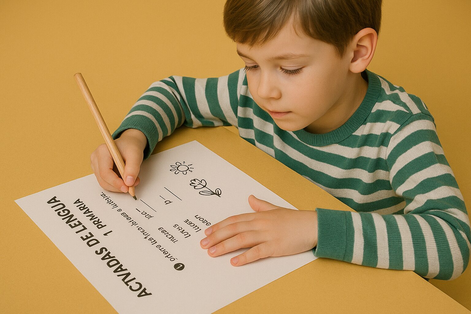 Actividades Lengua 1 Primaria: bases para el aprendizaje