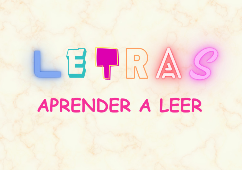 Letras para aprender a leer